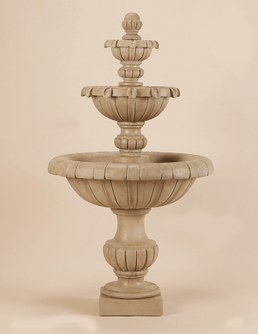 Versailles Garden Cast Stone Outdoor Fountain Fountain Tuscan